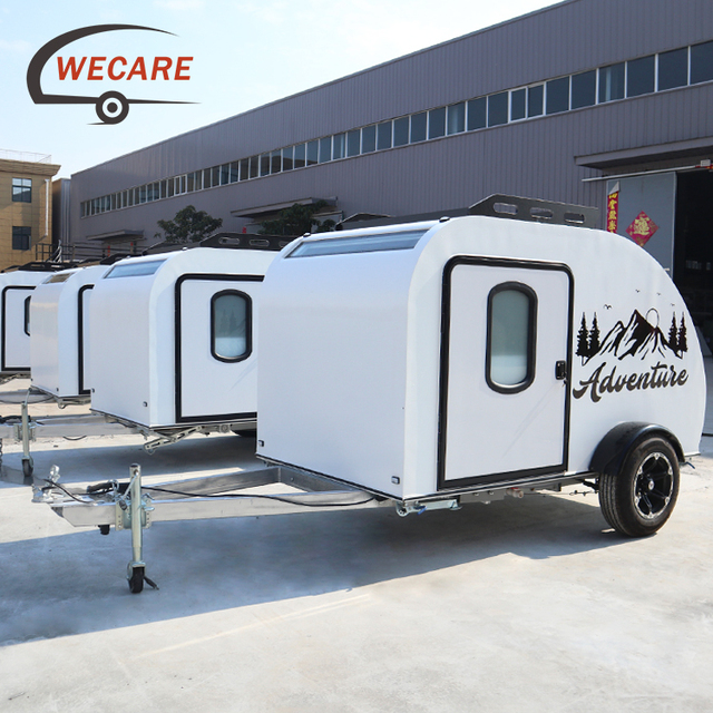 WECARE Budget-friendly Australian caravan Teardrop Camper Off-road Camper Trailer Small Car Camper Trailer