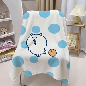 Cute Cartoon Bear Flannel <b>Blanket</b> Throw <b>Blanket</b> Nap <b>Blanket</b> Cozy <b>Warm</b> Super Soft for Bedroom Living Room Custom Print Wholesale - Product Image 3