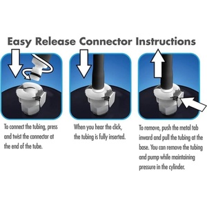 เครื่องปั๊มสุญญากาศสำหรับยืดหนังหุ้มปลายอวัยวะเพศชาย พร้อมเกจวัดแรงดัน ท่อซิลิโคน SM ปั๊มมือ ของเล่นทางเพศสำหรับผู้ชาย สีดำ - Product Image 4