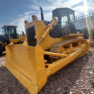 Niveleuse à moteur Shantui 250H d'occasion, modèle 2024, 23,5T, capacité de nivellement de 4,6m, moteur Cummins 175kW, pompe 99% neuve, logistique portuaire/de chantier - Product Image 3