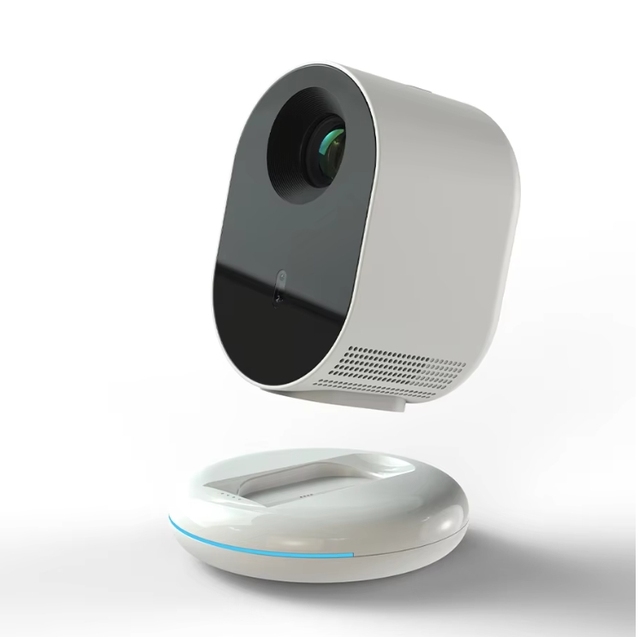 Wifi Portable Projector Rechargeable Battery Android11.0 1080p Video Beamer Battery Projector Outdoor Camping