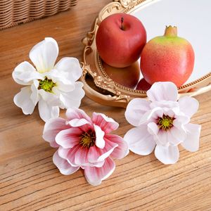 ดอกแมกโนเลีย CallaFloral ดอกไม้ประดิษฐ์ สีขาว สีชมพู สีชมพูอ่อน สำหรับตกแต่งงานแต่งงาน ทำจาก PVC ยางนิ่ม สไตล์ INS - Product Image 1