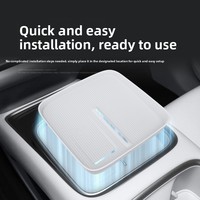 Chargeur sans fil pour console centrale de voiture, tapis en silicone antidérapant pour Xpeng MONA L03, tapis en silicone, accessoires intérieurs