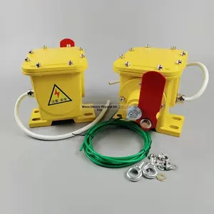 Rilevatore di Strappi Longitudinali per Nastri Trasportatori, Interruttore di Protezione in Acciaio AC220V Modello MT-ZLK-II - Product Image 2