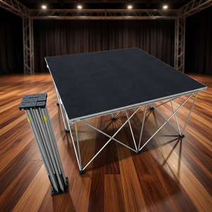 Plateforme de Scène Modulaire en Aluminium 1x1m (4x4ft) pour Événements - Product Image 1