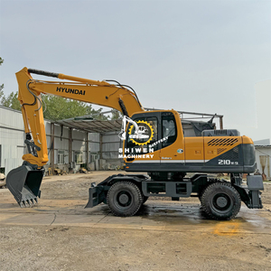 ภาพวาดต้นฉบับของรถขุด HYUNDAI R210W-9 รุ่นปี 2021 น้ำหนัก 21 ตัน ความจุบุ้งกี๋ 0.92 ลูกบาศก์เมตร จัดส่งฟรี รถขุดล้อยาง 210W 150W - Product Image 5