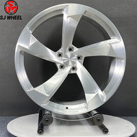 Jantes monobloc concaves profondes SJ, jantes forgées sur mesure pour jantes polies 5x112 17 18 19 20 22 pouces pour Audi S3/4/5/6 A3/4/5/6