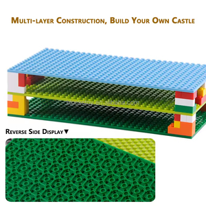 Nhỏ Hạt Lắp Ráp Nhựa Trẻ Em Xây Dựng Khối Thiết Lập Dot 16*32 Cm Baseplates VK Dot Baseplate Cho Xây Dựng Khối Đồ Chơi - Product Image 5