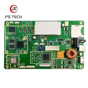 专业印刷电路板FR-4 HASL定制EMS服务工厂SMT DIP组件PCBA面向制造商