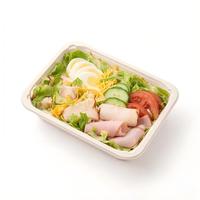Barquettes alimentaires jetables CPET à 3 compartiments, compatibles four, pour préparation de repas, en plastique de qualité alimentaire