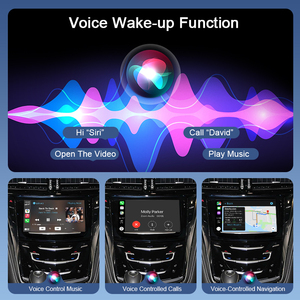 Không dây Carplay cho Cadillac CTS 2014-2017 SRX XT5 XTS ATS 8 ''hmi 2.0 Android tự động gương liên kết Airplay hỗ trợ đảo ngược máy ảnh - Product Image 4