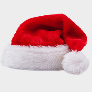 OEM ODM <b>Christmas</b> Decoration Santa Claus Hat Plush <b>Christmas</b> Hat Wholesale Print Logo Available - Product Image 4
