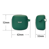 Étui de protection en silicone pour écouteurs sans fil JBL TUNE FLEX avec crochet – Housse de protection pour casque