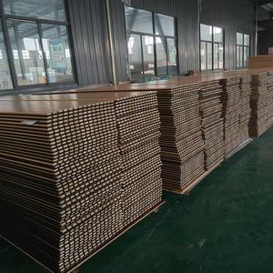 Panneaux Muraux Acoustiques de Décoration Intérieure en Bois Mdf Chêne Latté Akupanels Insonorisants - Product Image 4