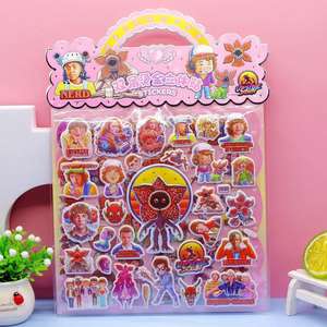 Pegatinas Acrílicas 3D Luminosas <span class=keywords><strong>de</strong></span> Dibujos Animados, Resistentes al Agua, Ecológicas, Lindas, con Forma <span class=keywords><strong>de</strong></span> Corazón, Regalo para Niñas, Decoración para Vasos, <span class=keywords><strong>Stranger</strong></span> <span class=keywords><strong>Things</strong></span> - Product Image 5