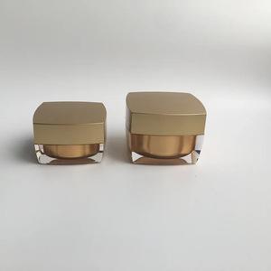 Tarros Cosméticos de Plástico de Doble Pared de 30g y 50g, Envases Vacíos Transparentes de Acrílico para Crema Facial y de Ojos, Botellas Cuadradas con Tapa de Rosca para Mantequilla Corporal - Product Image 6