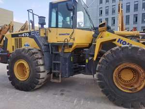 Chargeuse sur pneus Komatsu WA470-6 d'occasion, modèle 2023, excellent état, capacité nominale de 8 tonnes, moteur 100% d'origine japonaise, à vendre - Product Image 2