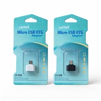 Cantell CE ROHS UKCA Micro Usb Otg Adaptateur pour Android Type C Mâle vers USB Câble Adaptateur Connecteur OTG Données pour Iphone 15