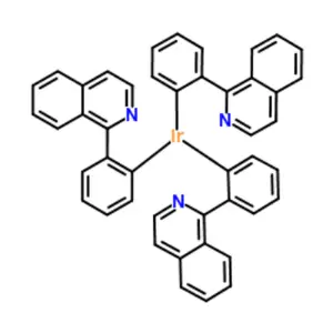 Kararlı kalite Tris(1-phenylisoquinoline) iridyum (III) 435293-93-9