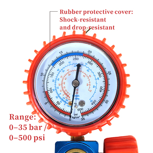 เกจวัดแรงดันน้ำยาแอร์รถยนต์ 0-500PSI แบบเดี่ยว สำหรับเติมและซ่อมแอร์รถยนต์ - Product Image 3