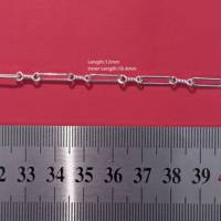 Vente en gros de chaînes torsadées rectangulaires en argent 925 et plaquées or 18 carats, fournitures pour la fabrication de bijoux fins, colliers et bracelets