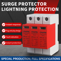 LONG TAI SPD-40 T2 3P DC Surge Protector 20kA-40kA 1000VDC PV Solar CE DIN Rail Mount.