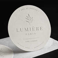 Autocollants personnalisés en feuille d'or, autocollants gaufrés, étiquettes d'emballage pour parfums, autocollants pour bougies