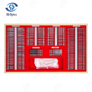 SJ quang học thử nghiệm ống kính thiết lập dụng cụ quang học tiến bộ thử nghiệm ống kính thiết lập JS-266B1 giá tốt nhất đo thị lực hộp thử nghiệm ống kính thiết lập - Product Image 2