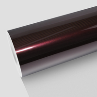 Film de protection de peinture automobile PPF TPU brillant de haute qualité, brocart rouge, anti-jaunissement, coloré