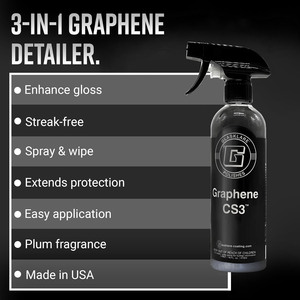 GLASKLARE 16oz CS3 Spray de Lavado sin Agua con Grafeno, Revestimiento Cerámico, Producto para el Cuidado del Automóvil - Product Image 5