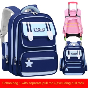 Sac <span class=keywords><strong>à</strong></span> dos Oxford de grande capacité pour élèves du primaire 25 New Pull-Rod Design One Six Grades Cartoon Reduce Burden for Boys - Product Image 6