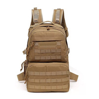 Sac à dos tactique Urban EDC Compartiment pour ordinateur portable compatible hydratation étanche GPS grande capacité pour la randonnée Camping Sports