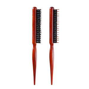 Cepillo de <span class=keywords><strong>madera</strong></span> con logotipo personalizado <span class=keywords><strong>para</strong></span> salón de belleza, cepillo de púas con mango puntiagudo <span class=keywords><strong>para</strong></span> peinar el cabello, <span class=keywords><strong>para</strong></span> uso doméstico - Product Image 6