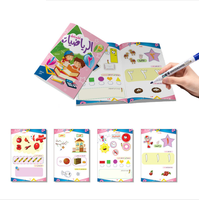 Livres d'exercices imprimés personnalisés d'apprentissage éducatif livres d'écriture version arabe pour enfants