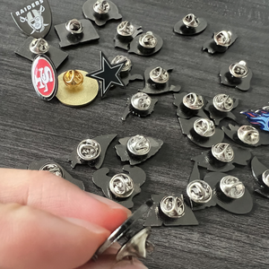 All'ingrosso 25mm N F L <span class=keywords><strong>Pin</strong></span> nuovo Er spille da cappello in ferro antico smalto per vestiti con Logo della squadra di calcio - Product Image 6