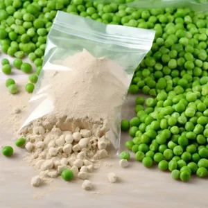 25Kg Pea Protein Chunks Extract Hydrolyzed Fermented Sprouted Price 80% Organic Isolate Textured Powder Pea Protein