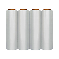 Rollo de Película Estirable Industrial de LLDPE de Súper Valor, Película Transparente para Empaquetado, Rollo para Máquina, Proveedor de Vietnam