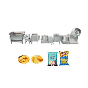 Semi-automática French Fries Linha Batatas Fritas Extrusora Snack Fried Linha De Produção De Alimentos Fritos Custo De Planta De Batatas Fritas