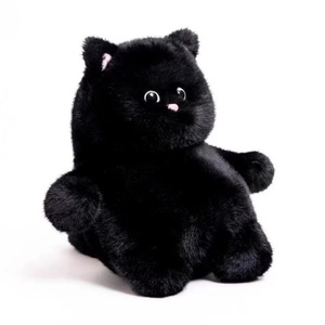 Peluche Super Morbido <span class=keywords><strong>Angela</strong></span> Girls in Tre Colori Bianco Nero Grigio con Fodera in Rete per Alleviare lo Stress - Product Image 3