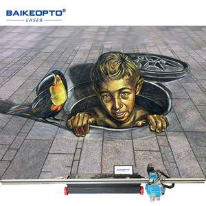 Impresora de suelo UV 3D para decoración de suelo, impresora de espacio de estacionamiento con grafiti en el suelo, impresora de suelo, pantalla de 1/2" - Product Image 2