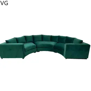 Canapé semi-circulaire modulaire, meuble de salon, nouveau design