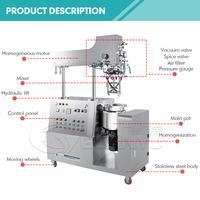 Mélangeur d'onguent à haute dispersion, Machine de fabrication de Lotion pour le visage