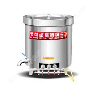 Venta directa de fábrica, olla eléctrica de 200 litros, olla multifuncional para cocinar varios alimentos - Product Image 5