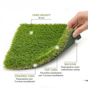 <span class=keywords><strong>Tapis</strong></span> de gazon artificiel de couleur olive de densité personnalisée 15-60 mm de l'usine Hanwei, gazon synthétique PP de haute qualité <span class=keywords><strong>pour</strong></span> le football et les sports - Product Image 2