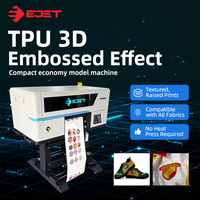 Imprimante DTF UV automatique A3 EJET avec têtes I3200, machine d'impression d'étiquettes 3D de 30 cm pour film TPU AB, imprimante d'autocollants en cristal