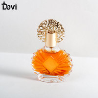 Flacon pulvérisateur de parfum vintage OEM/ODM 50 ml, vide, rechargeable, en verre, avec pompe pulvérisatrice et impression sérigraphique