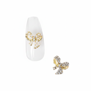 Accessoires de décoration d'ongles 3D en forme de ruban, 2 pièces, K-Beauty coréen professionnel, pour manucure et pédicure, fournitures pour ongles - Product Image 2