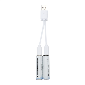 1.5v <span class=keywords><strong>NiZn</strong></span> <span class=keywords><strong>AA</strong></span> Type-c 충전식 배터리 휴대용 1.5v 3500mah 충전식 리튬 배터리 타입-c 충전 포트 - Product Image 2