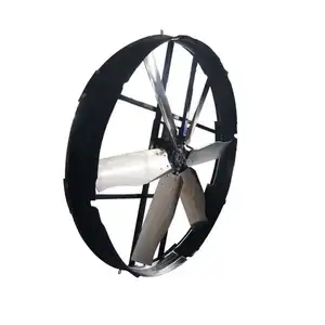 Siyah Panel Fan ayarlanabilir hava hacmi endüstriyel Fan plastik kanatlı fanlar