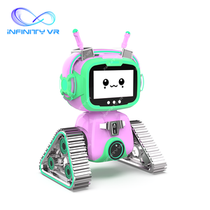Simulatore VR per Bambini <span class=keywords><strong>con</strong></span> Design Robotico, Macchina da Gioco Arcade Interattiva a 2 Posti per Centri Commerciali e Parchi a Tema - Product Image 4